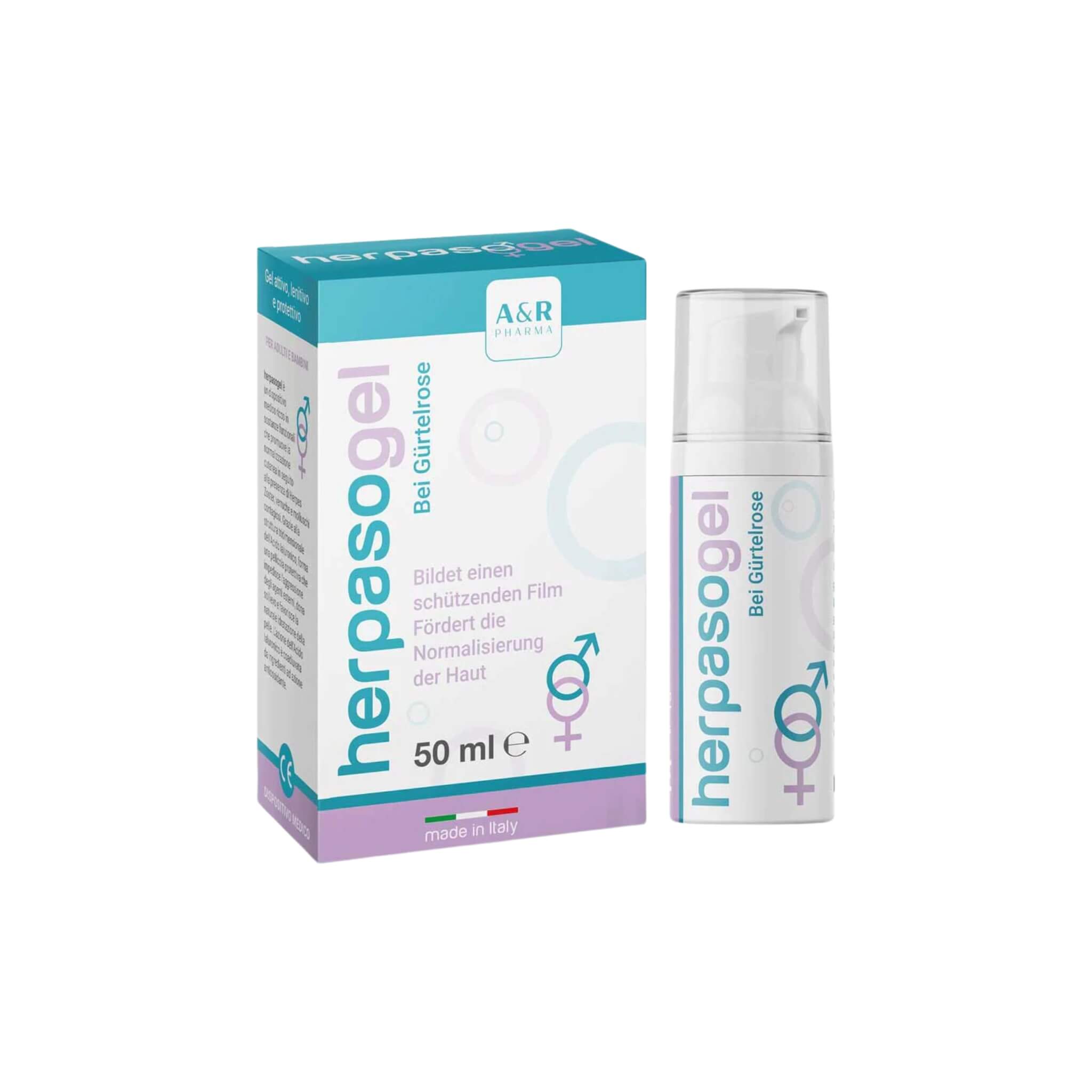 Herpasogel - Gel za herpes 50 mL