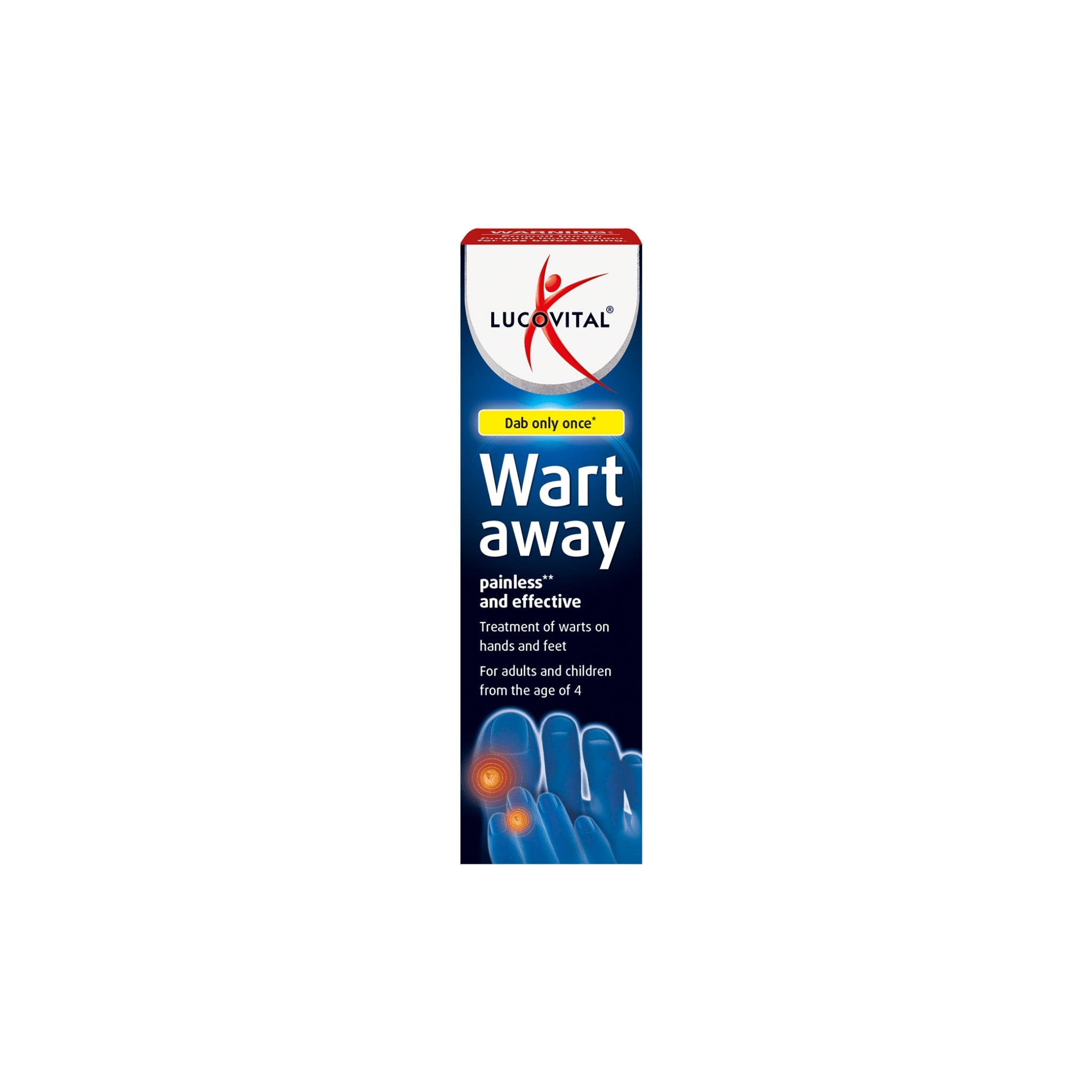 Lucovital® Wart Away – Zdravljenje bradavic na rokah in nogah 2 mL