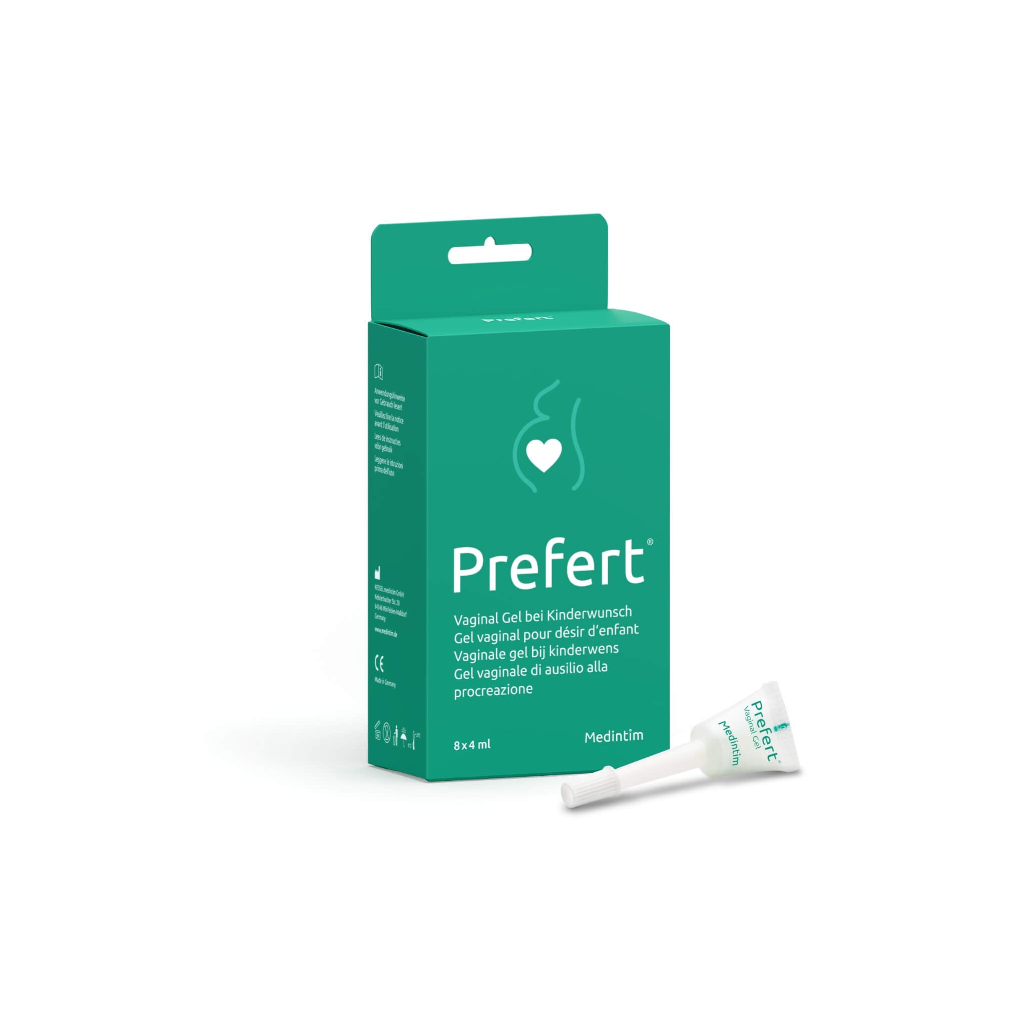 Vaginalni gel Prefert® za željo po zanositvi 8x4 mL